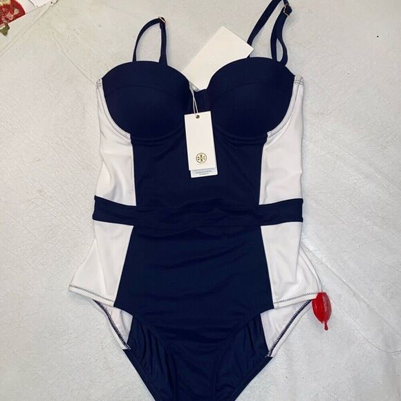 NWT Tory Burch One-Piece Bathing Suit - Picture 5 of 12